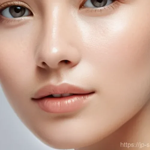 스킨케어 이론 시험에서 자주 나오는 문제 - **Prompt: Healthy Skin Barrier Function**
    "A close-up artistic rendering of a young woman's chee...